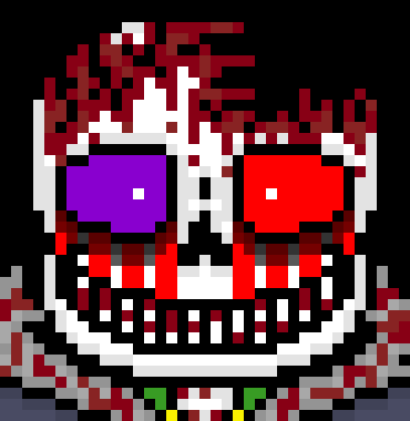 [e8cb42] when you realize that ShiftVerse Terror cant move his eye sockets