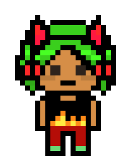 [53fb5a] danganronpa pixel sprite base