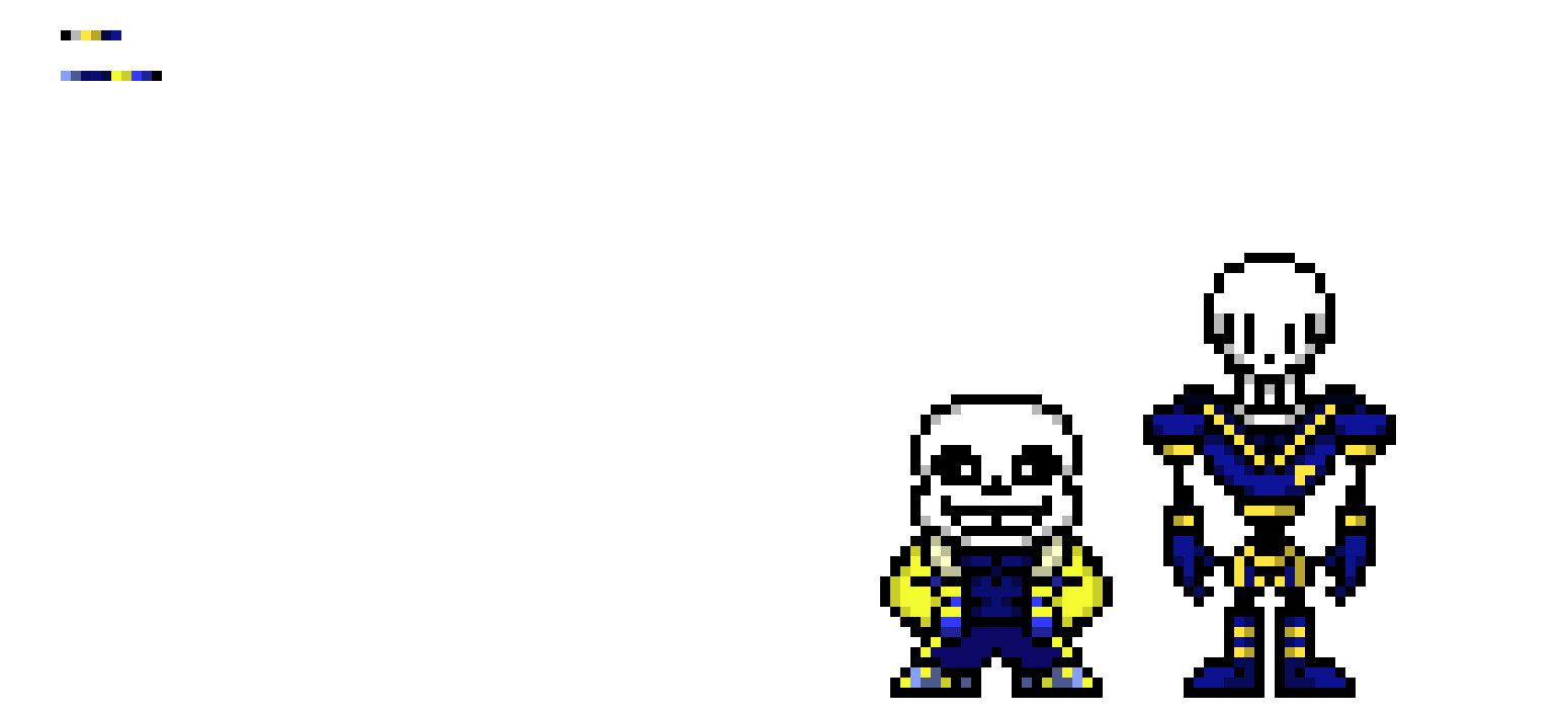 [d23043] My take on Outertale Sans and Papyrus