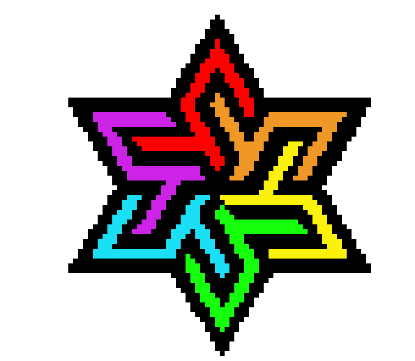 [9664c4] rainbow star
