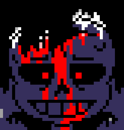 [7ce906] I'll just... *(He'd follow lucy.) -HorrorTale Sans