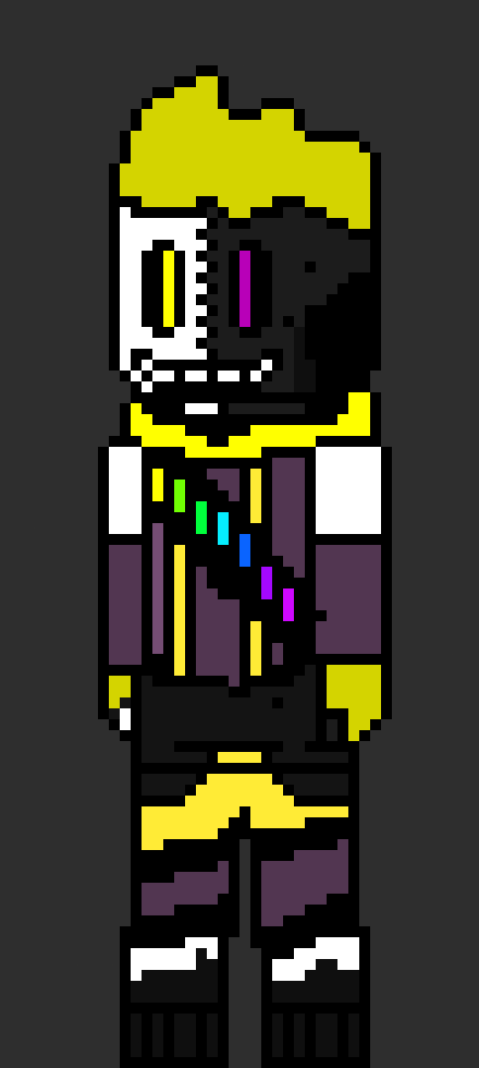 [812b32] You've yeed your last haw. *he summons a blaster the size  of the demon and it instantly blasts* Get Dunked On - Ink Molt!