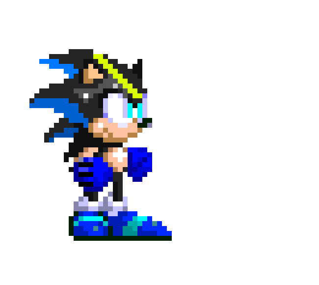 [d3f2ea] FoxyGamer87 Sonic OC | Dark the Hedgehog