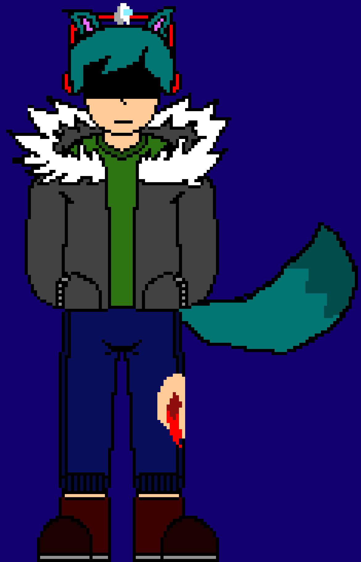 [3a33bd] Too much b...blood loss*says weakly*(passes out)-Cade