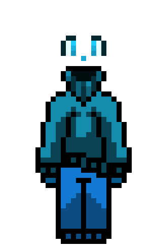 [17d6d3] you. yes, you. i am is gonna make an fnf mod, starring Aoi (this little extradimensional lookin) and i only have the concepts for bf, gf, and monster. ideas. give. please. give ideas or big sad. :(