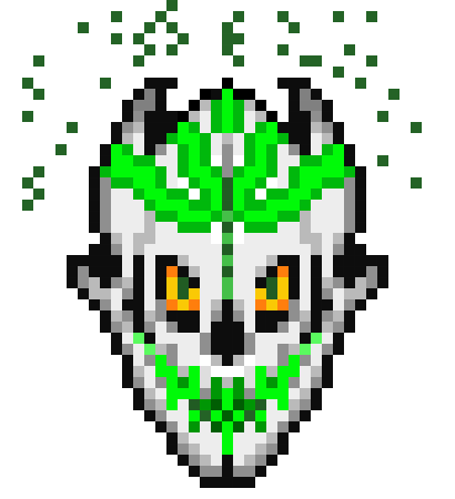 [9664c4] Jagged Blaster Fierce (Charging Green)