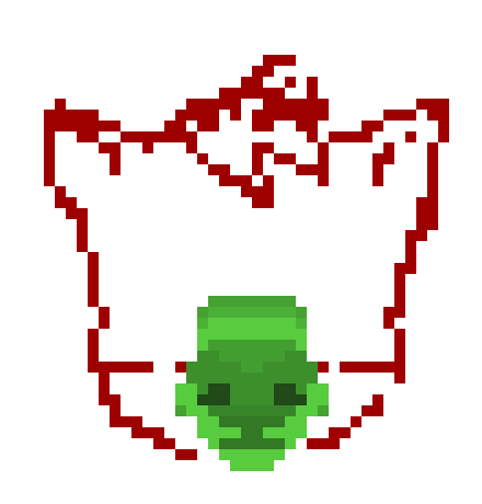 [fa94a9] The beggining of wobots new sprite. He may never finish it... as he always does