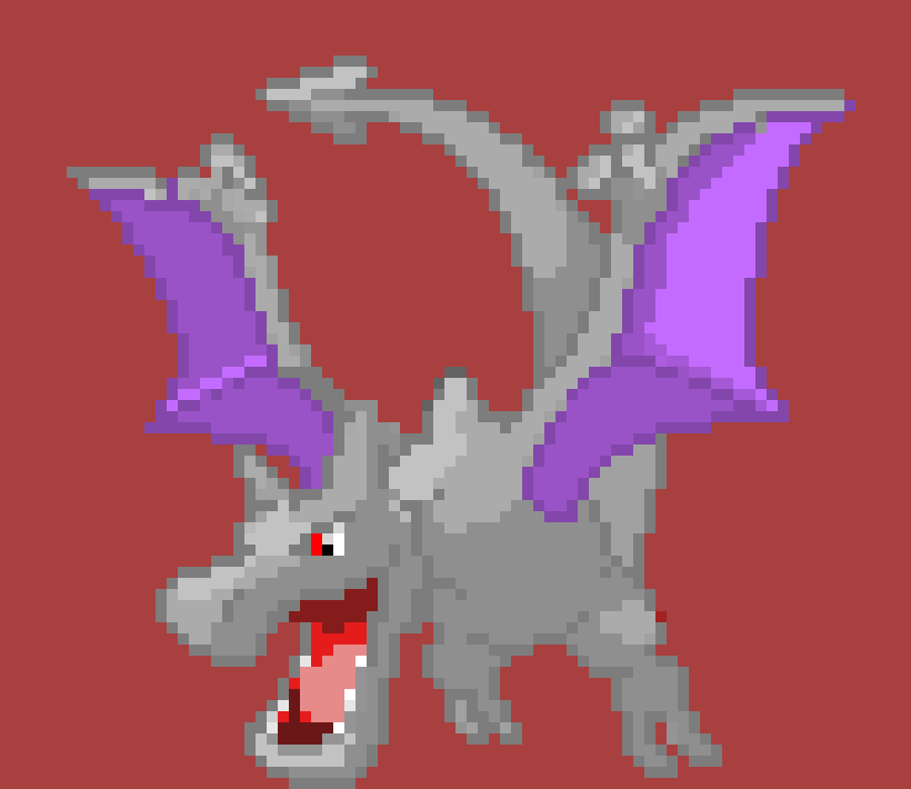 [7398c2] Flys high up into the sky and comes down quickly with Iron Head :Red