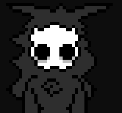 [c91422] *Gets spooked by swap sans and accidently starts hugging Caro's leg*