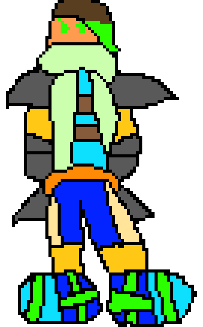 [be82ba] (Green kid, your sprite is a recolor of an outline. If anything, youre the lazy one)