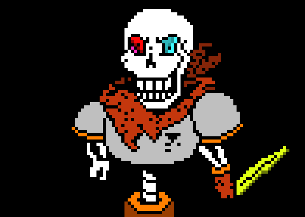 [72c467] undertale dusttrust  Papyrus
