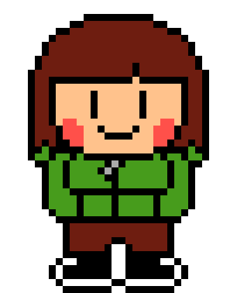 [9664c4] Storyshift Chara Colored Battle Sprite