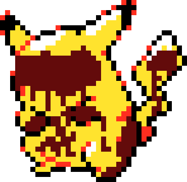 [ee2e6d] Pikachu 8-bits gore