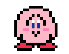 [9664c4] Kirby Undertale 2 Sprite