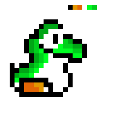 [9fa88c] *A baby yoshi appears in front of springtrap* - Spectral