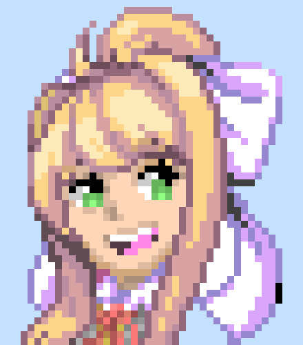 [11a9d7] Yea! -shows him a poem- -Monika (Deteriorate)