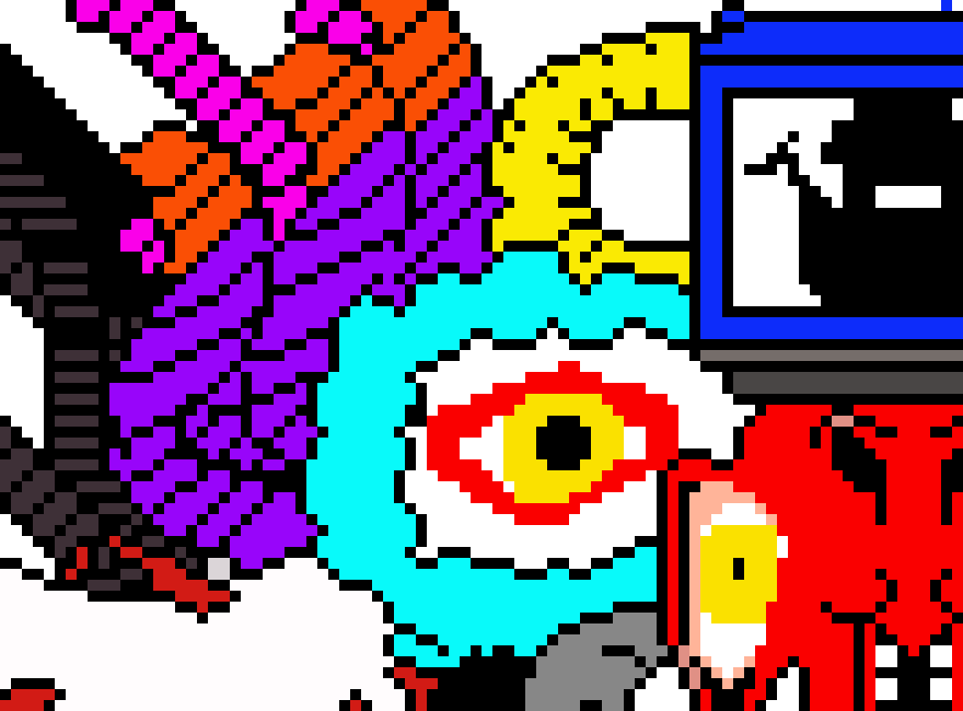 [401102] *SO...YOUVE CAME HERE...PERFECT...WELL THEN BE READY TO DIE MWAHAHAHAHAHAHAHAH!*shoots a beam from the mouth thingy underneath the tv screen and auto aims it so she cant dodge it*-OMEGAfox2011