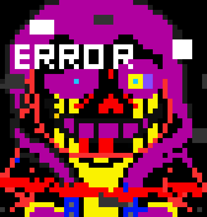 [450a4c] dust error sans : [gets hit but glitches damage out of body]