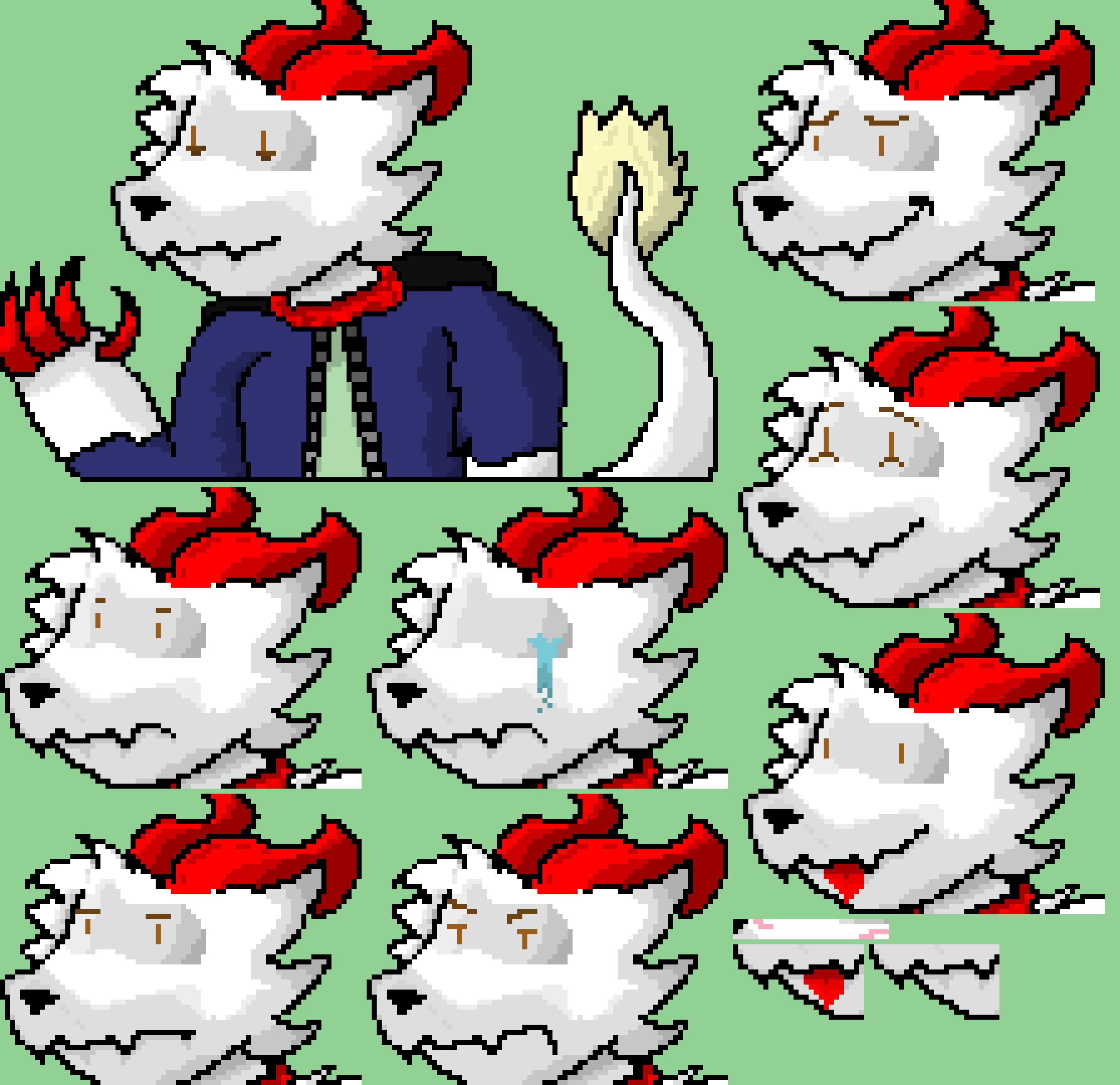 [63ceb7] Terrie, as Sans [Tans] | [I clearly need to do the other faces...]