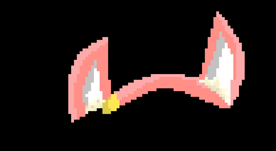 [809072] pink wolf ears