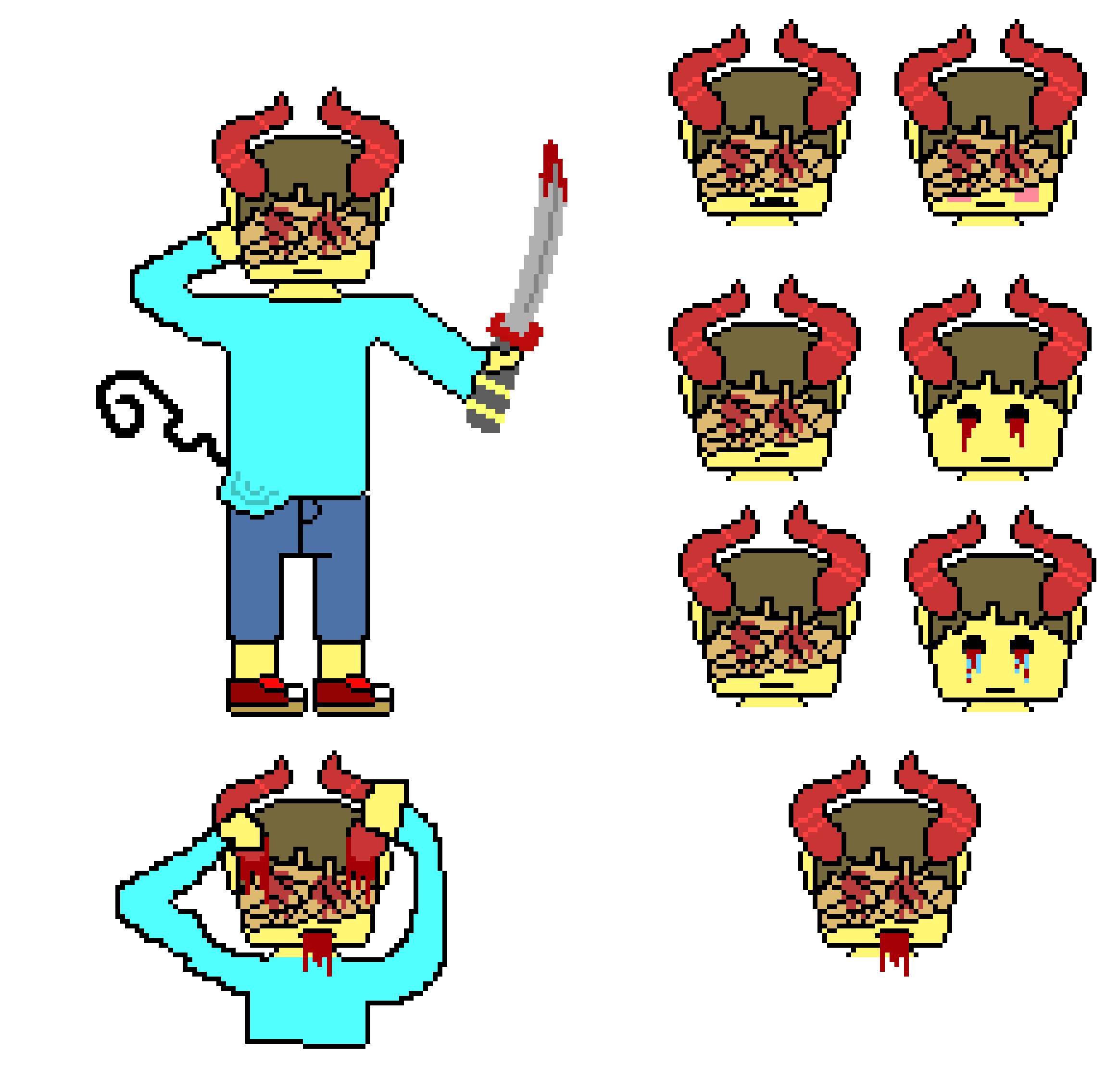 [d8d976] He has no smiling sprites o-O -Foxlya