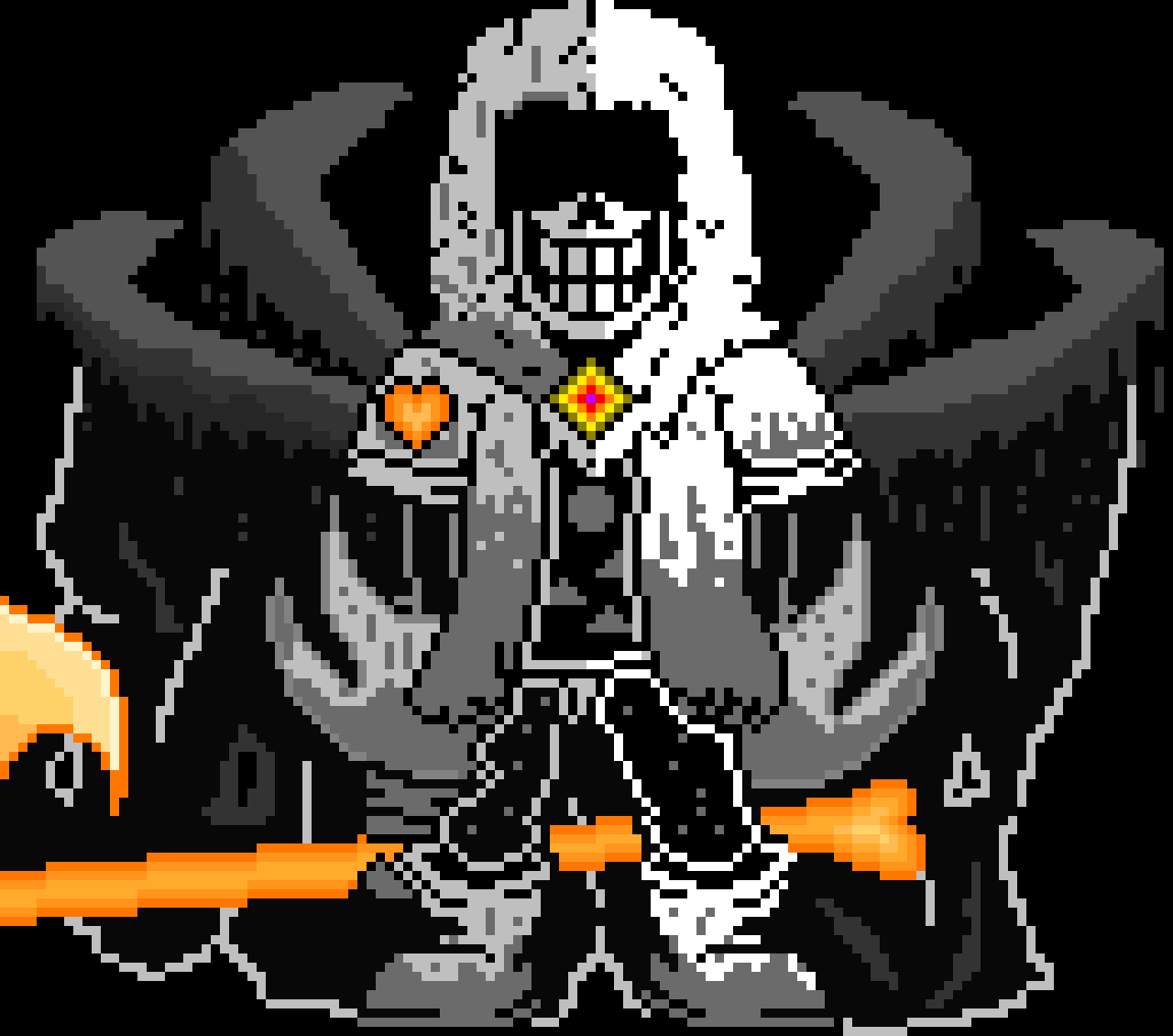 [2fe70b] *counters* umm... sans... other human... I think I found the human that we are looking for..