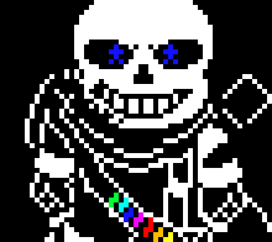 [43520c] im fine.. this human destroyed all AU's but not mine.. yet.... - ink