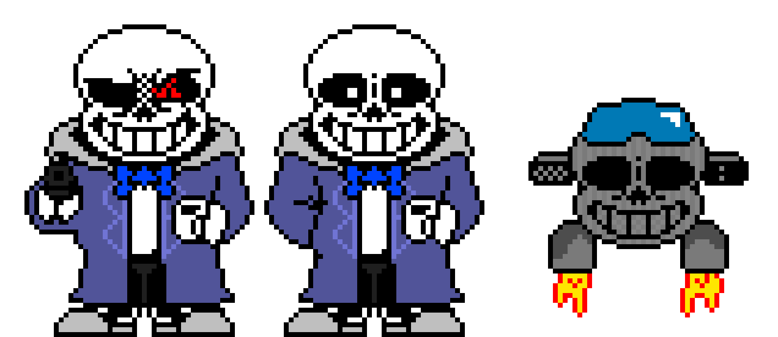 [11a9d7] I didn't make those sudden changes sans but i made phase 2 :D -Sans by LiterallyNoOne