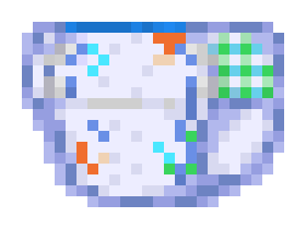 [390dcd] ABDL LittlePawz diapers