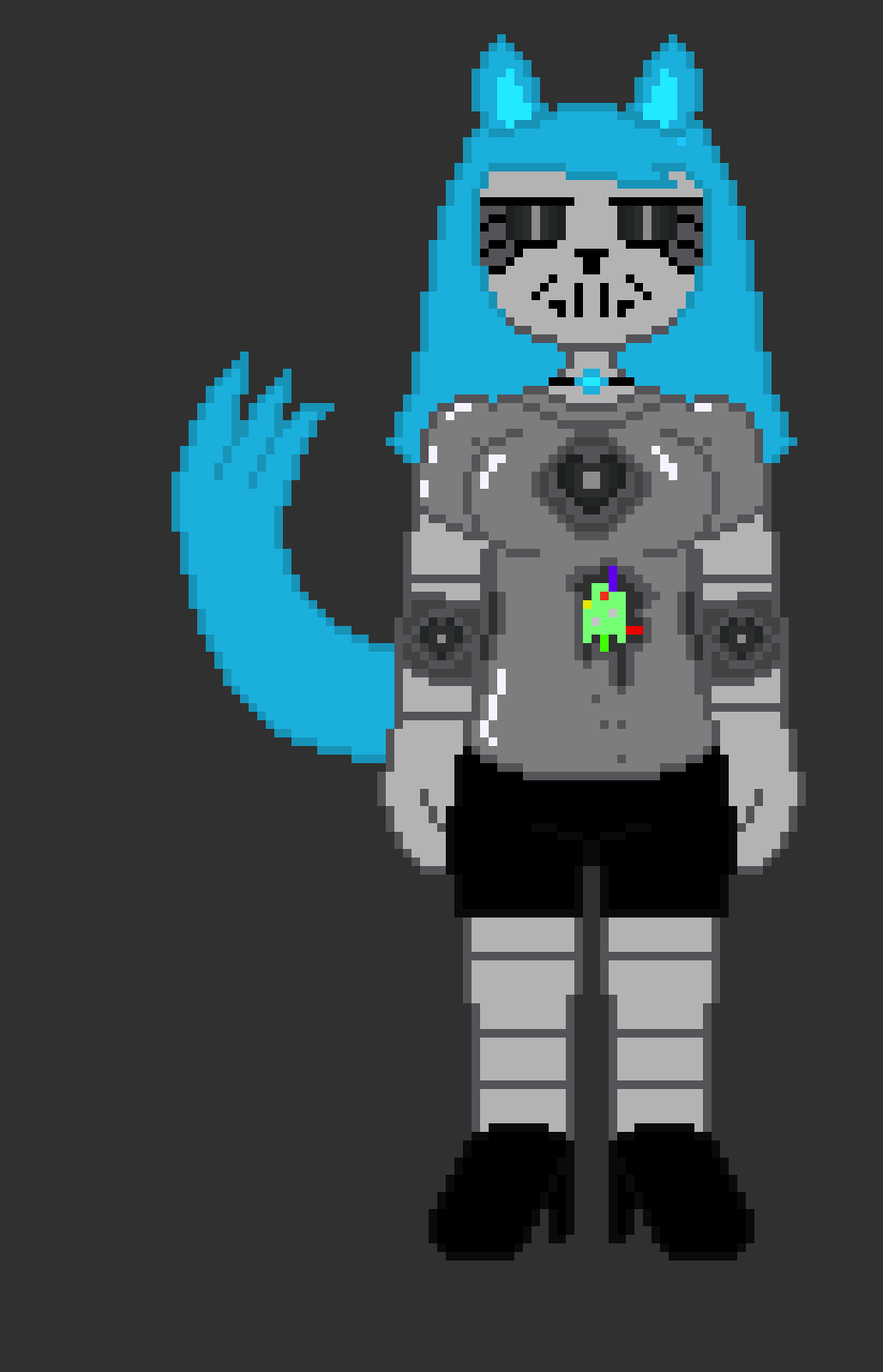 [4fbda4] just stares silent  at the boss with the melting hole in there body*-Evelyn