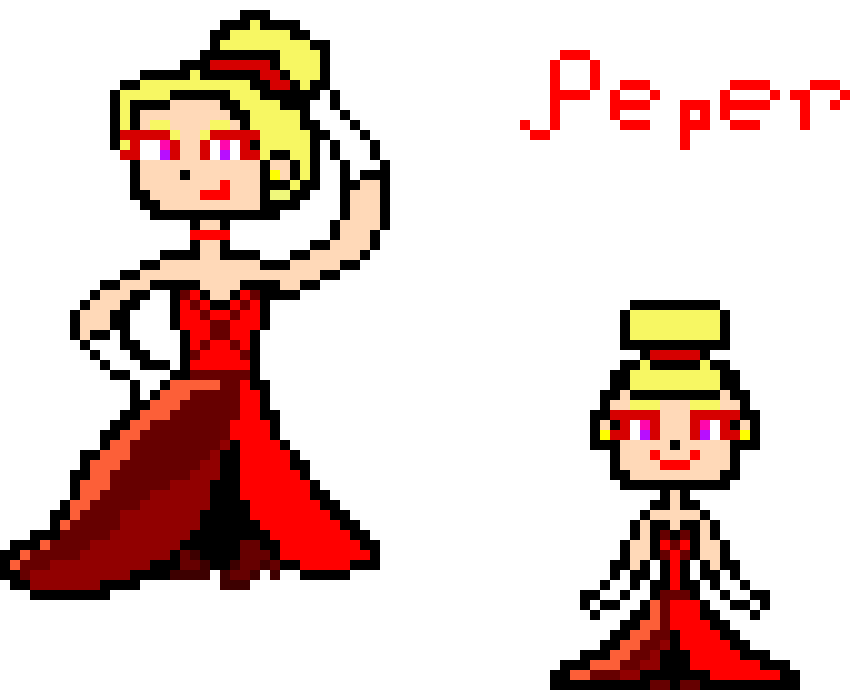 [9a5d42] Pepper sprite upside down dream