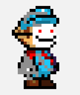 [855695] then the robots head starts fighting its self but not so much to stop it from fighting... is ghost smario being controlled by the robot?)