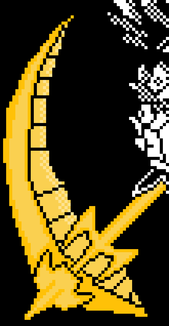 [95be89] -Using the end of his scythe he picks Chey, up by her scarf-