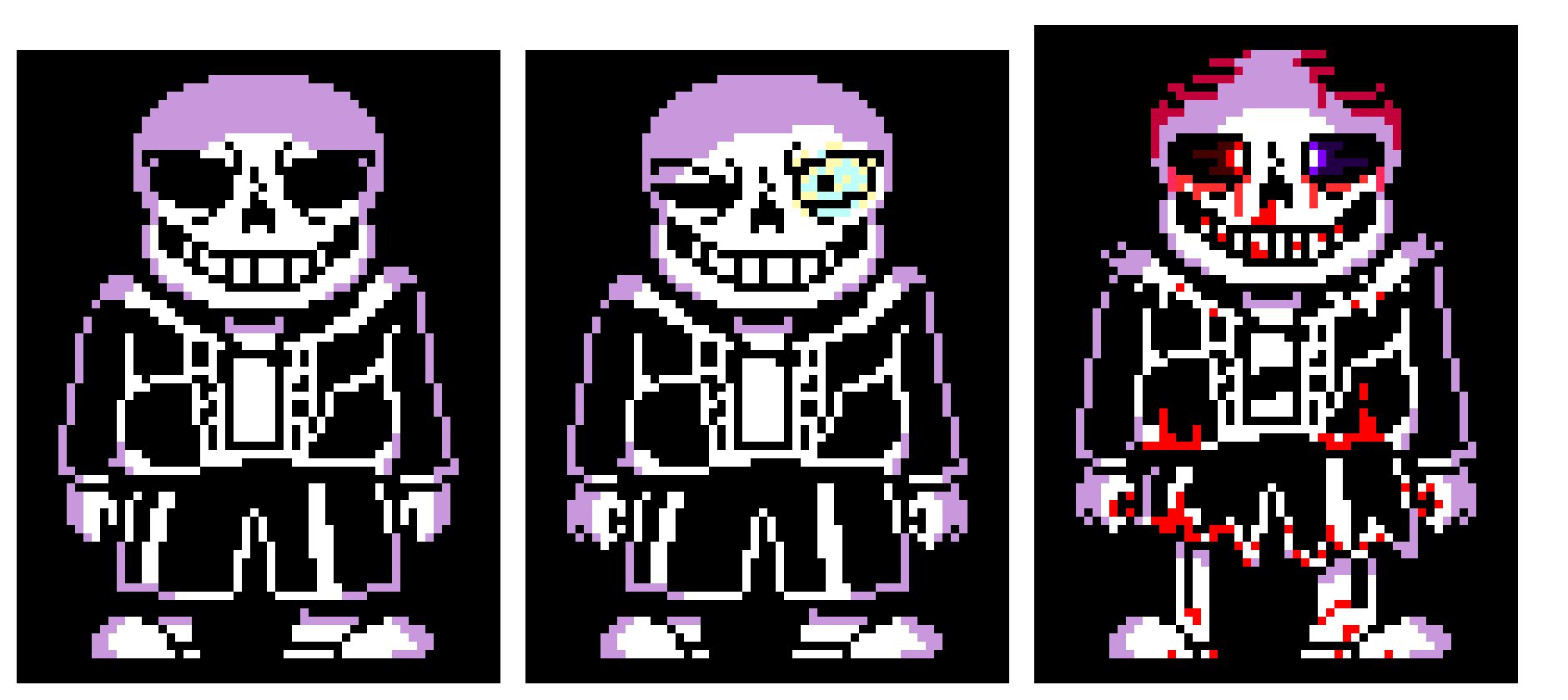 [2fbf6b] Undertale: Cyan ((Second Fallen Genocide run)) And Terror ITSO Classic Sans