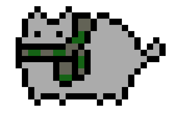 [9664c4] Slytherin Pusheen