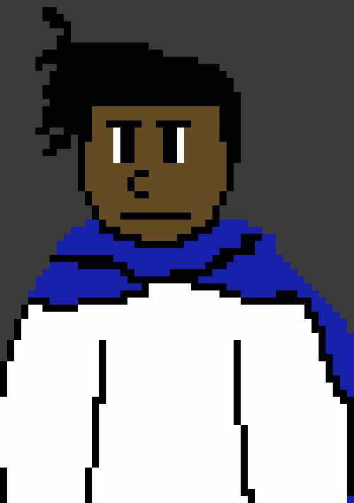 [52b2fb] Deon stares at his tv. "...That show was...stupid. that was pitiful dark humor."