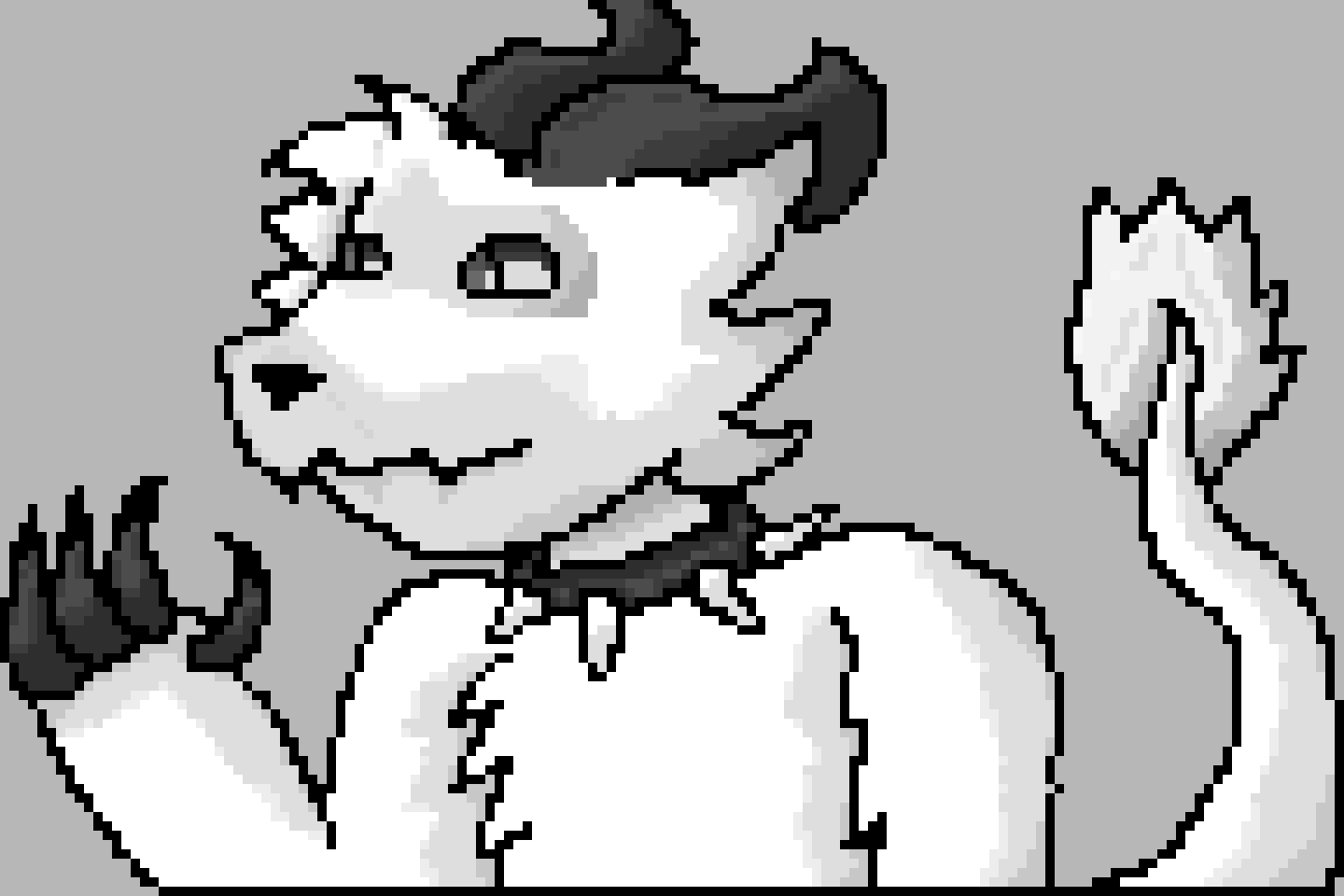 [95be89] -It appears he lost all his colour, but he waves at Wobot-