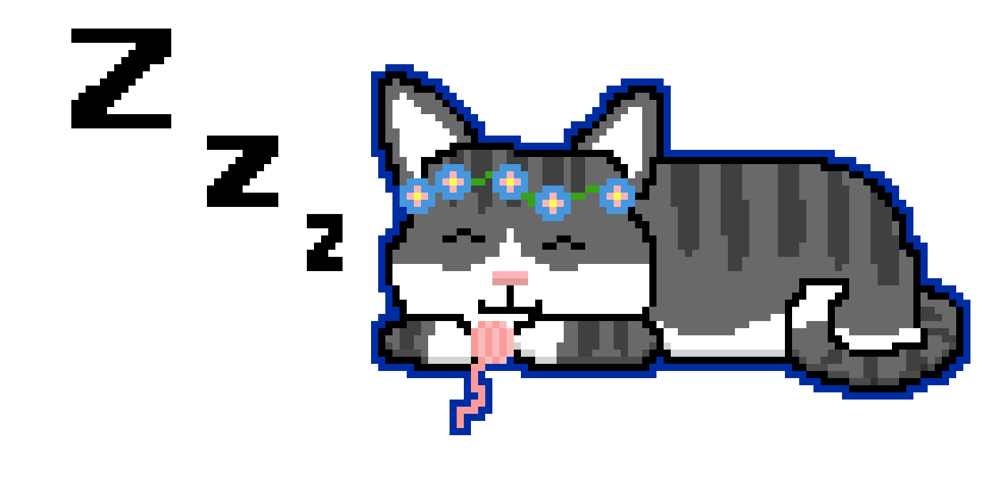 [9664c4] Another Sleeping Cat (now yes :3)