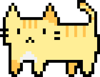 [9664c4] Cat yellow