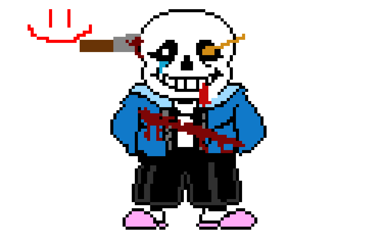 [732e08] Last breath disblief sans :)