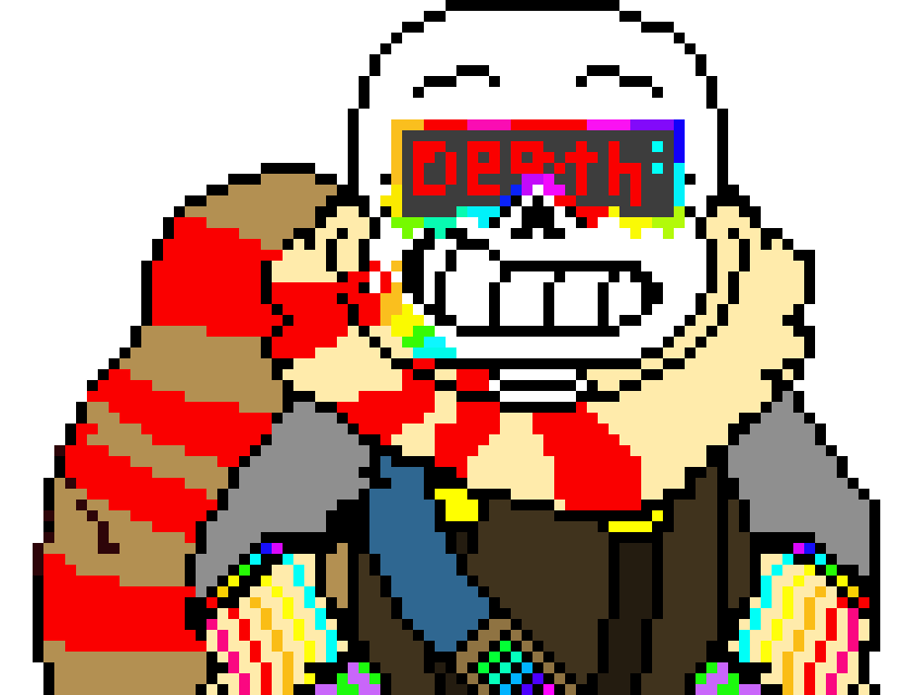 [017444] Gtg this is strange - Fresh!Ink sans