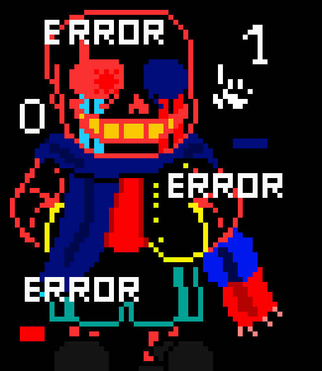 [49cd9d] Sorry Eku but peace might not be an option *the gaster hands and blaster turns red*