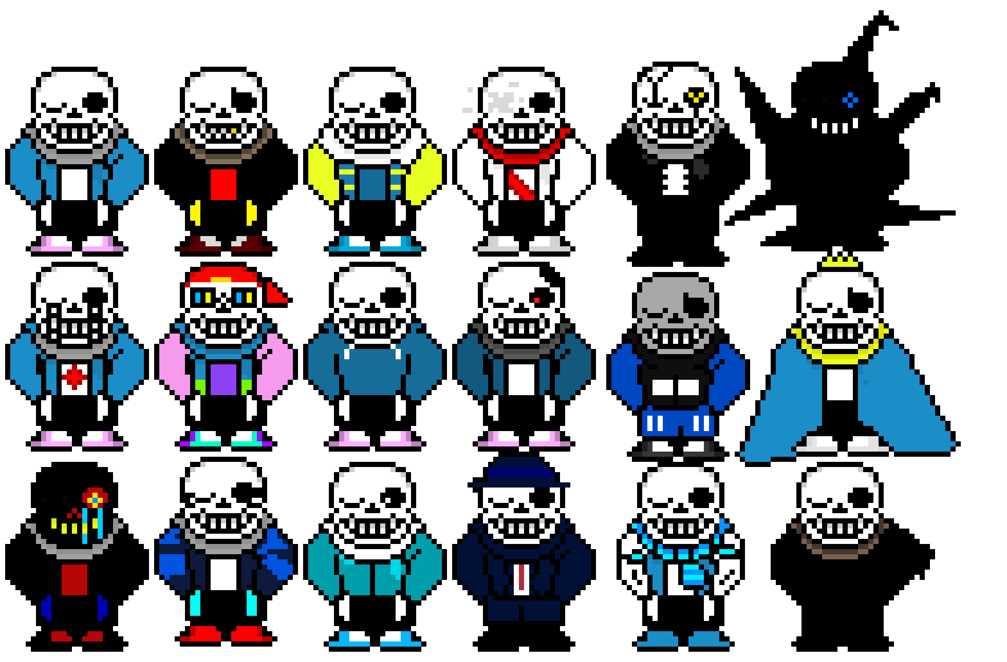 [9664c4] 18 Sanses, 18 bad times.