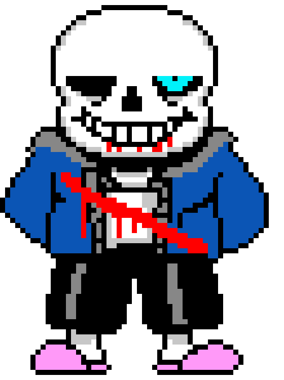 [550fc1] make your own sans (glowing eye)