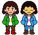 [8e4af2] StoryShift Chara and SwapShift Frisk Sprite