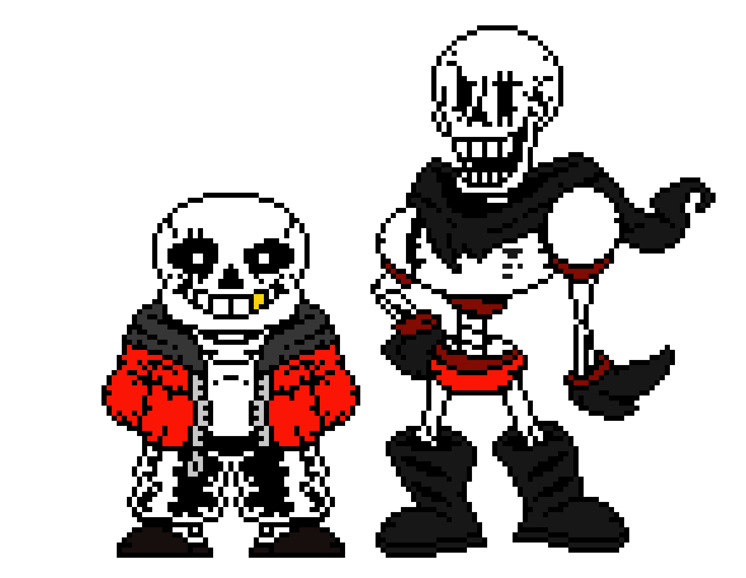 [a228fa] Underfell Sans And Papyrus
