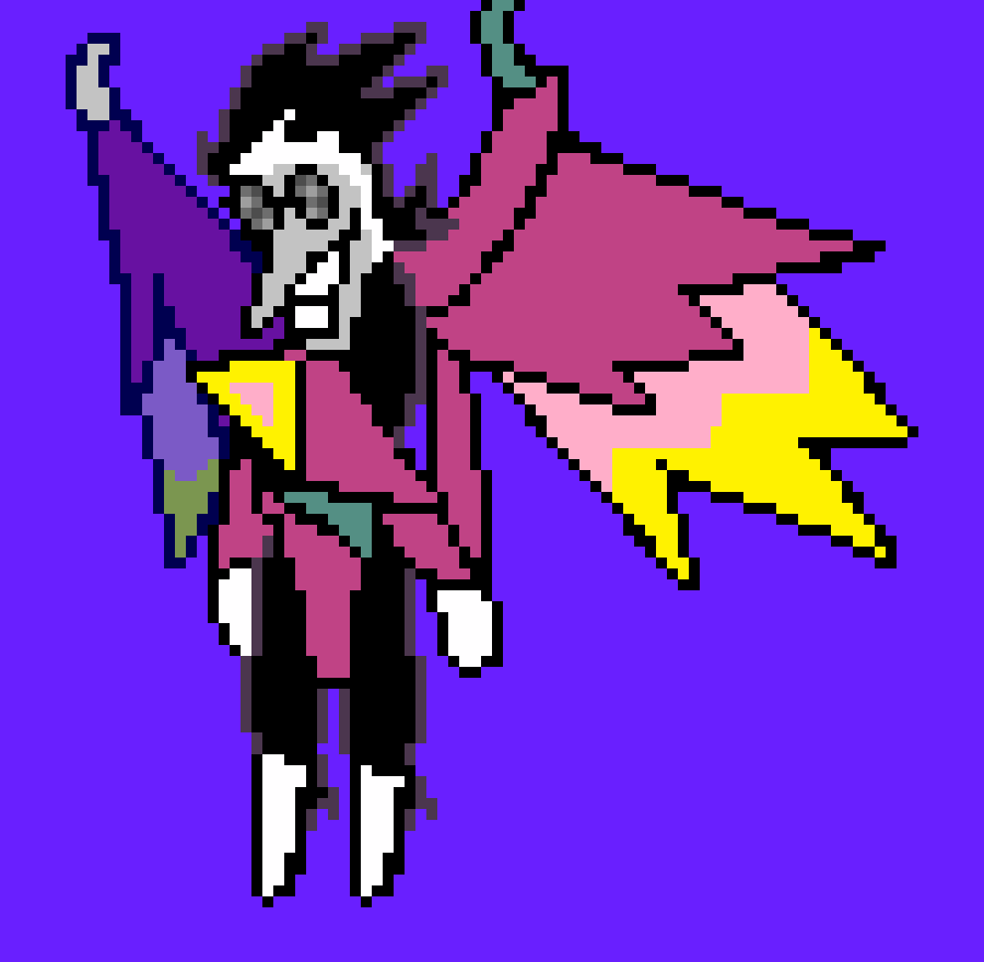 [9cdd1c] Spamton-HEHEHEHEHAHAHAHAHAHA!!!!Bone man does DARK DARKER YET DARKER RING A BELL?!*Sends blasts from his cannon arm*