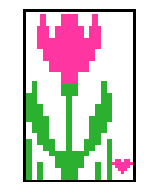 [dafb4a] Tulip Tapestry