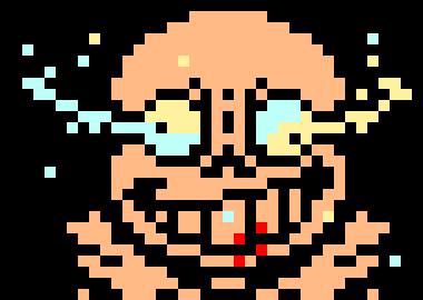 [a7eaa4] Sans: ACHOO, OH LOOK ITS GOOEY STUFF! OH LOOK FOR NO REASON AT ALL STOMACHE PAIN!