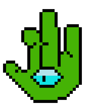 [acbc50] it turns back into a big hand